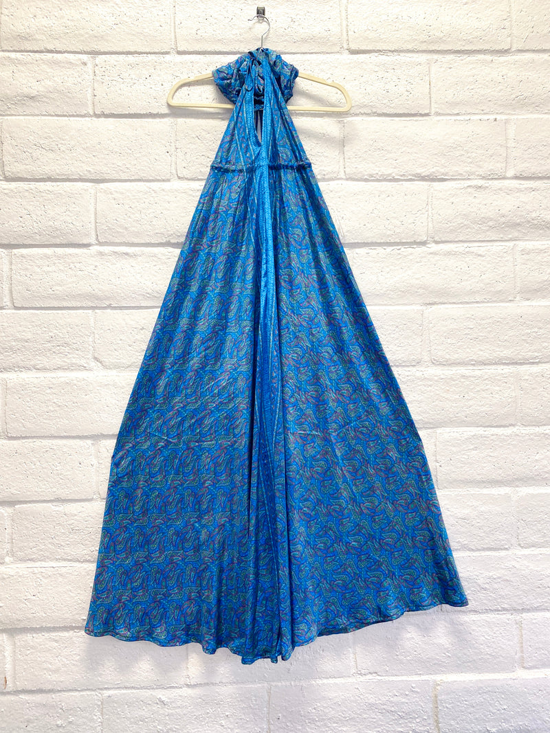 Goddess Dress - One Size - Blue Jewel