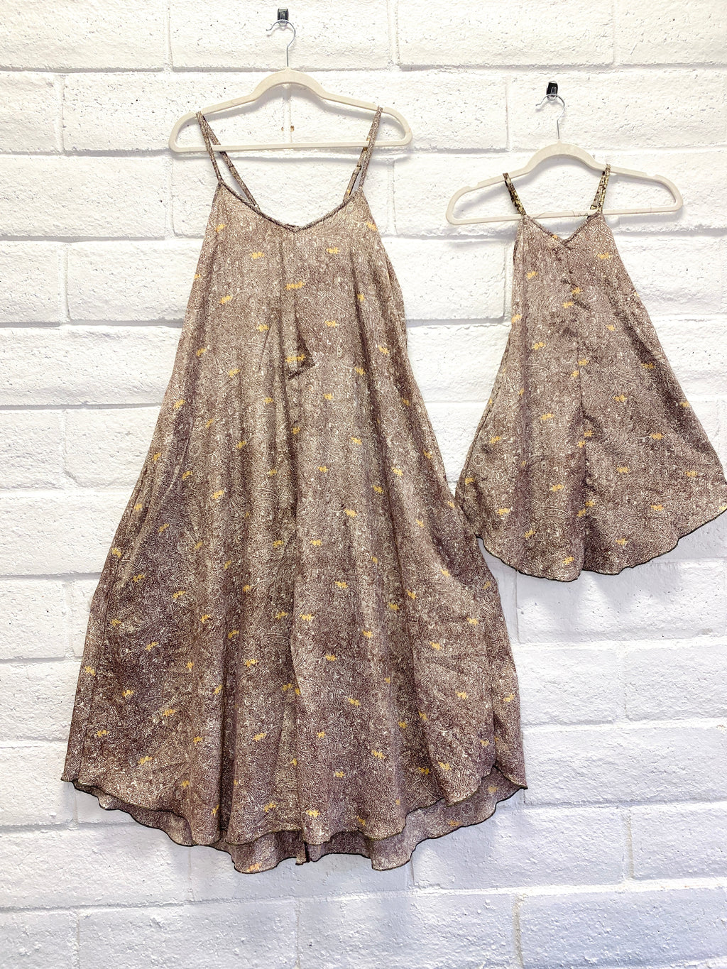Matching Mother-Daughter Dresses - Earth