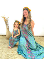 Matching Mother-Daughter Dresses - Earth