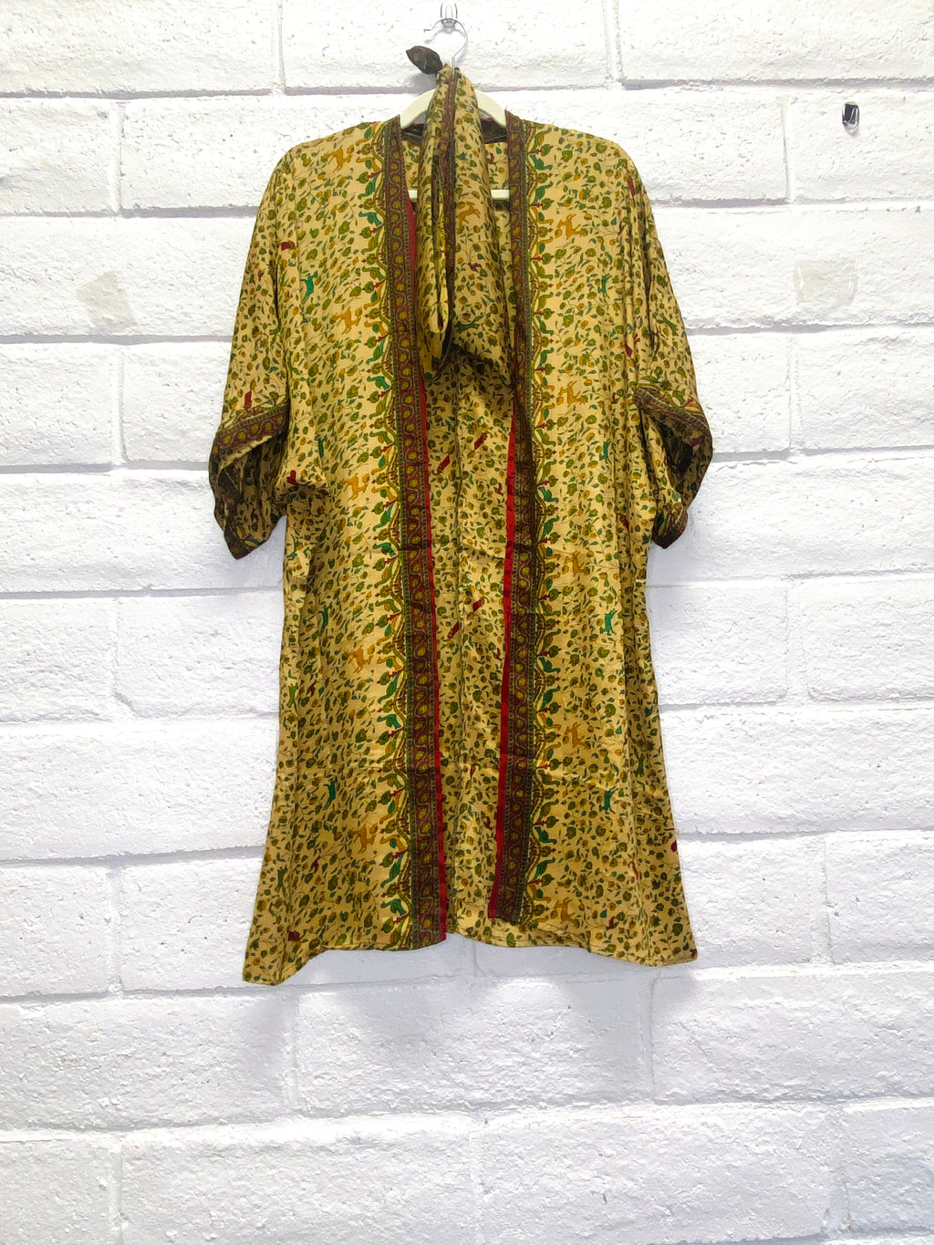Midi Boho Kimono - Wes Anderson World - One Size