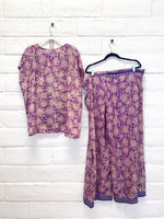 Lounge Set - L/XL - Purple Rain