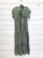 Meadow Dress - S - Deep Green