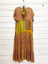 Meadow Dress - M - Golden Sunset