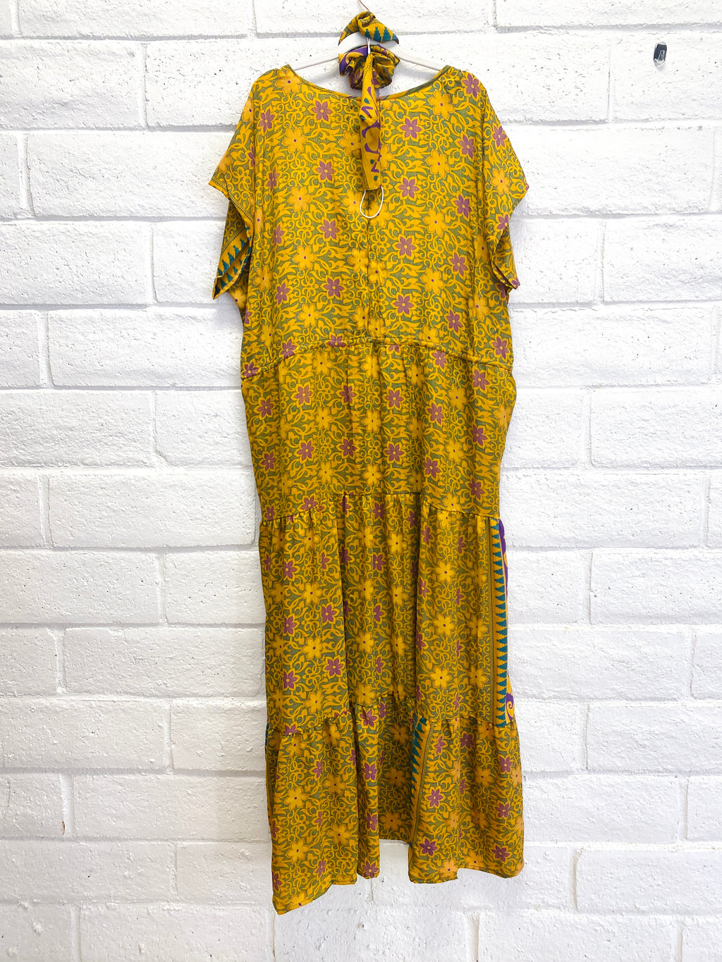 Meadow Dress - L - Drippin in Sunshine