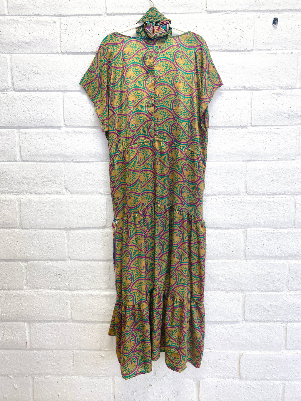 Meadow Dress - L - Evergreen