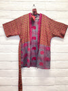 Silk Boho Robe - XL/XXL - Patchwork