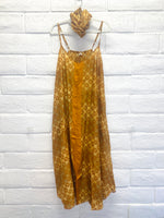 Oracle Dress - L - Golden Harvest