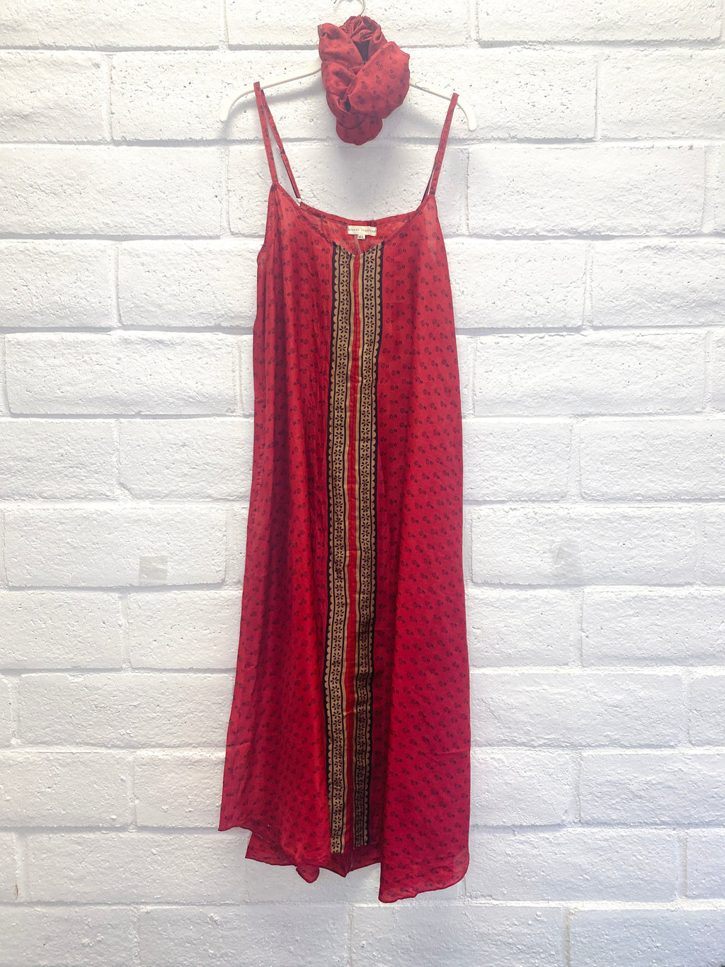 Oracle Dress - M - Cherry