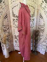 Maxi Unisex Kimono - Paisley Pink