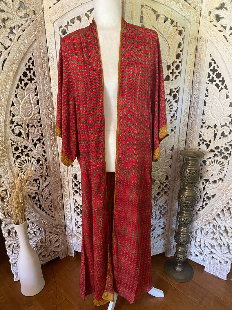 Maxi Unisex Kimono - Red River