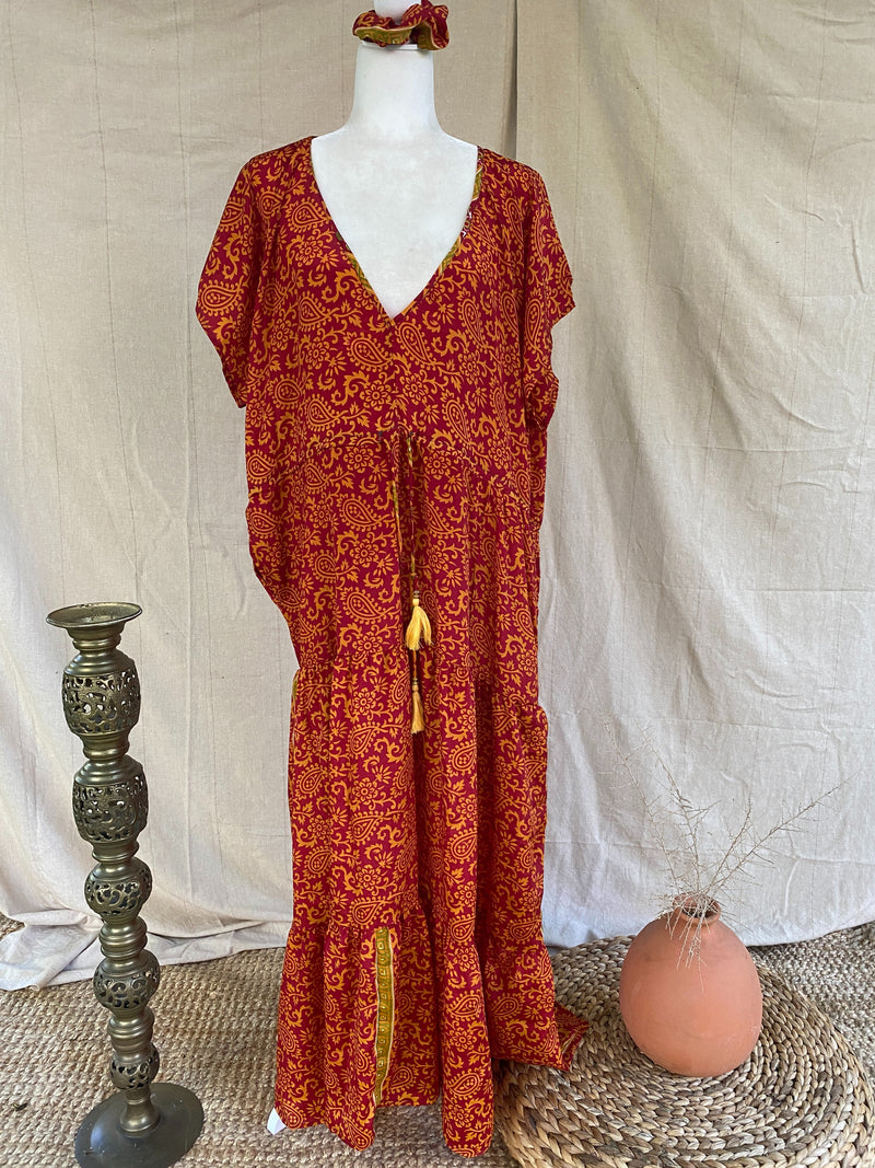 Meadow Dress - Red Hot - L/XL