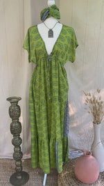 Meadow Dress - Lucky Shamrock  - M