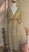 Isla Dress - Olive Ikat  - M