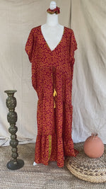 Meadow Dress - Red Hot - L/XL
