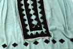 Hand Embroidered Balochi Tribal Dress - Sweet Skies - Blonde Vagabond