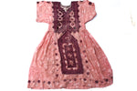 HAND EMBROIDERED BALOCHI/AFGHANI TRIBAL DRESS - PINK LOVE - Blonde Vagabond