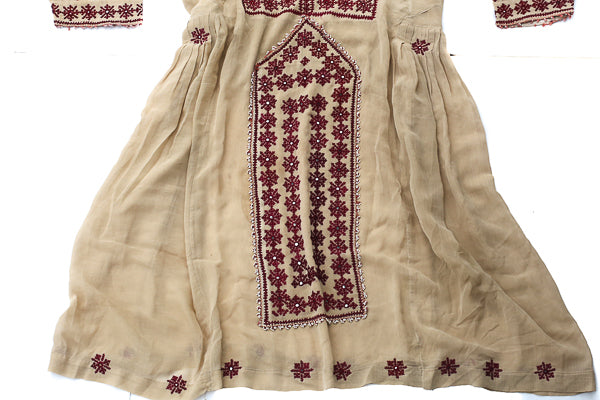 HAND EMBROIDERED BALOCHI/AFGHANI TRIBAL DRESS - DESERT MAMA - Blonde Vagabond