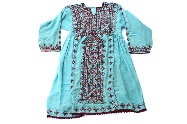 HAND EMBROIDERED BALOCHI/AFGHANI BOHO DRESS - FRISKY LADY - Blonde Vagabond