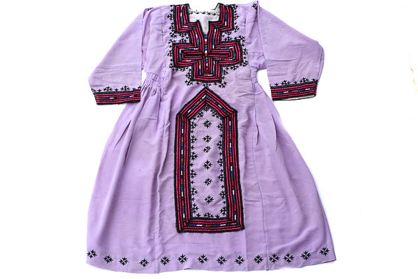 HAND EMBROIDERED BALOCHI/AFGHANI BOHO DRESS - SHAMANIC WOMAN - Blonde Vagabond