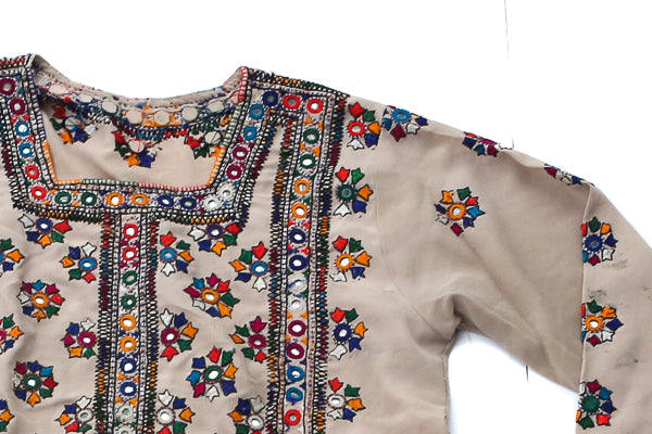 HAND EMBROIDERED BALOCHI/AFGHANI BOHO DRESS - WATER BEARER - Blonde Vagabond