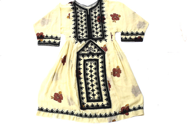 HAND EMBROIDERED BALOCHI/AFGHANI BOHO DRESS - MAIDEN CIRCUIT - Blonde Vagabond