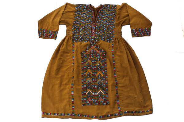 HAND EMBROIDERED BALOCHI/AFGHANI BOHO DRESS - LULLABY SONG - Blonde Vagabond