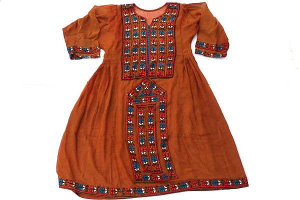 HAND EMBROIDERED BALOCHI/AFGHANI BOHO DRESS - LOVE BUG - Blonde Vagabond