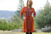 Hand embroidered Balochi Tribal Dress - Rainbow Child - Blonde Vagabond